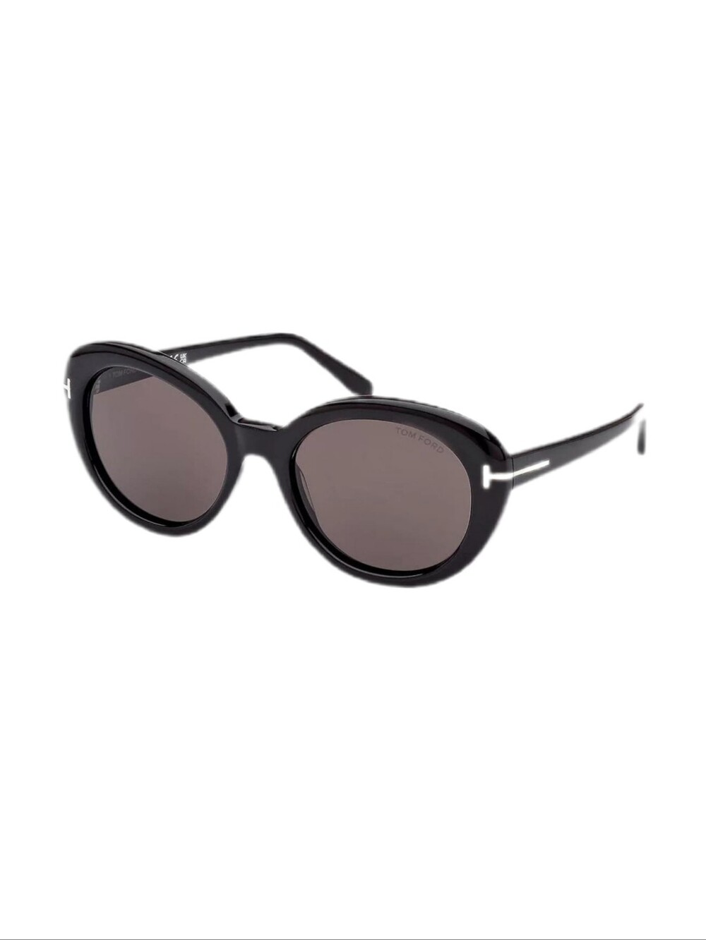 Tom Ford Women's Black Round Sunglasses